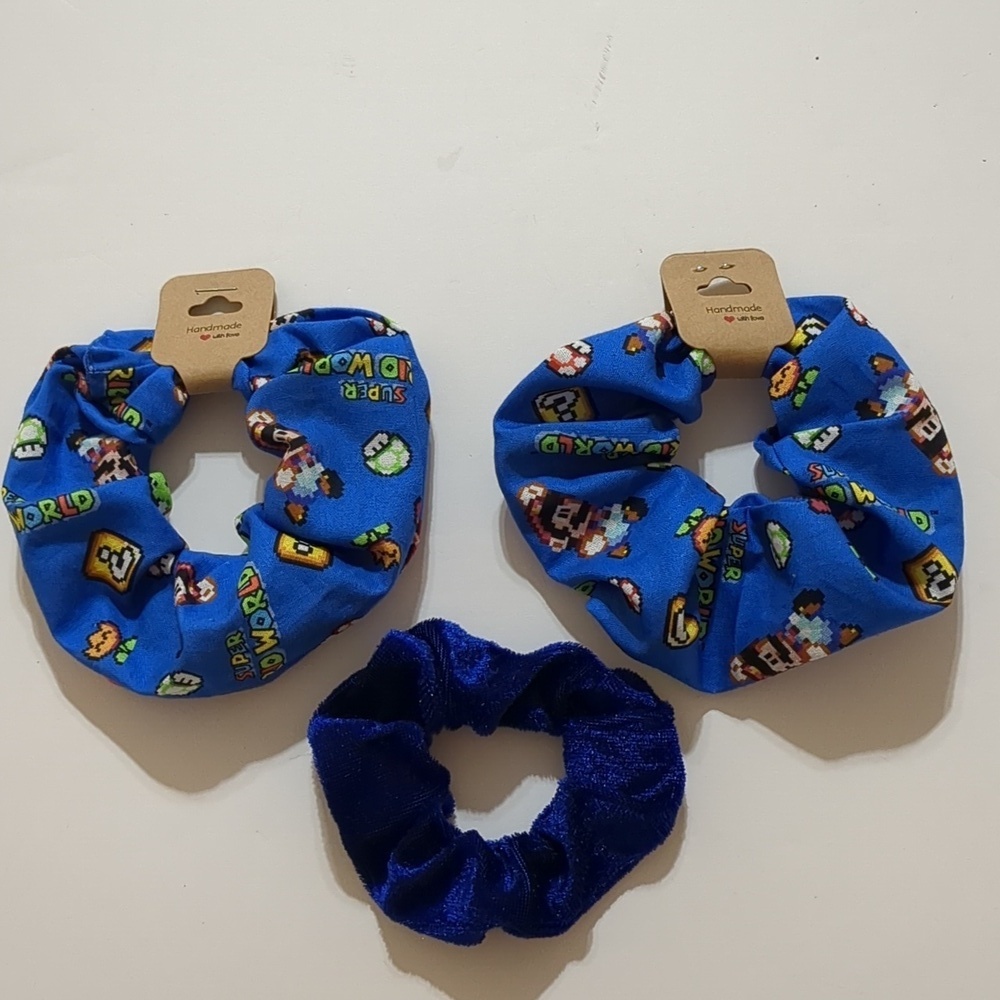 Scrunchies (3) Jack  hair Scrunchie Super Mario World